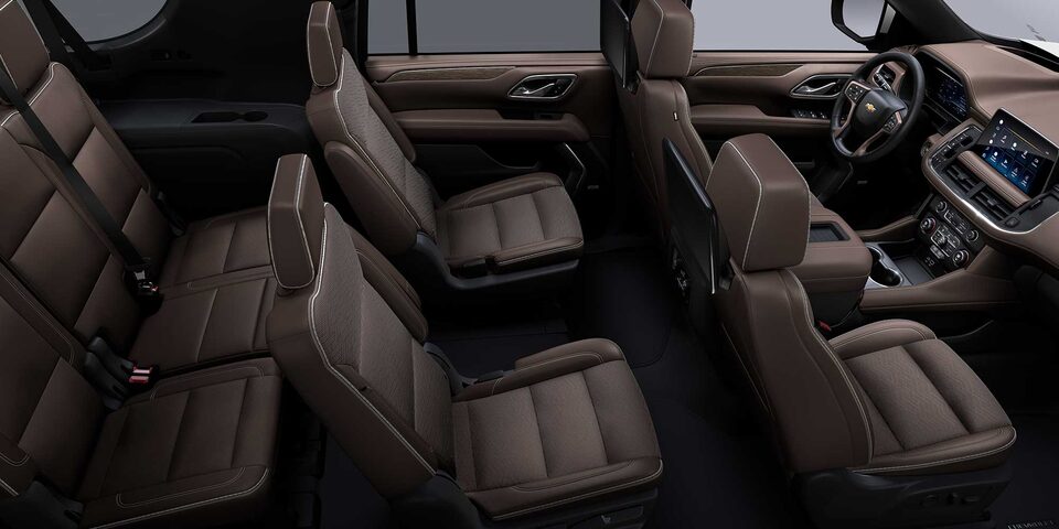 Chevrolet Tahoe 2024 con interior en color piel mocha