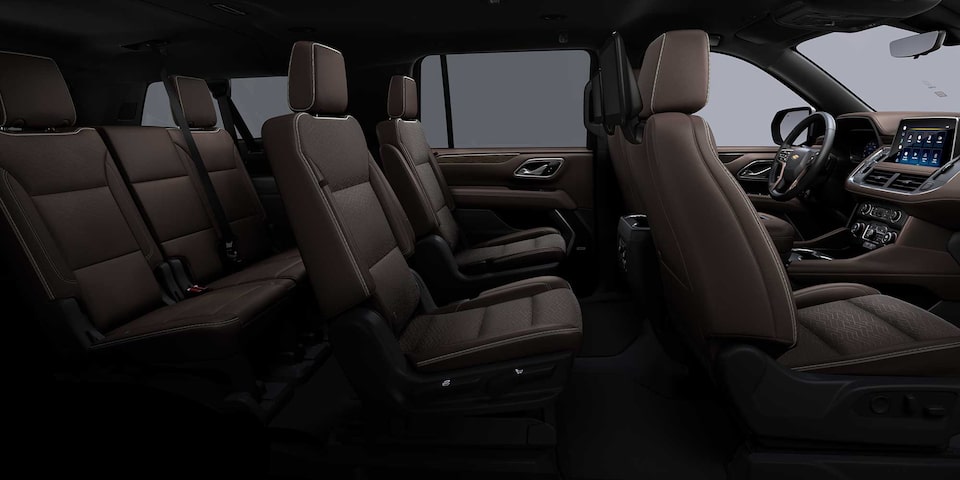 Chevrolet Tahoe 2024 con interior en color piel mocha
