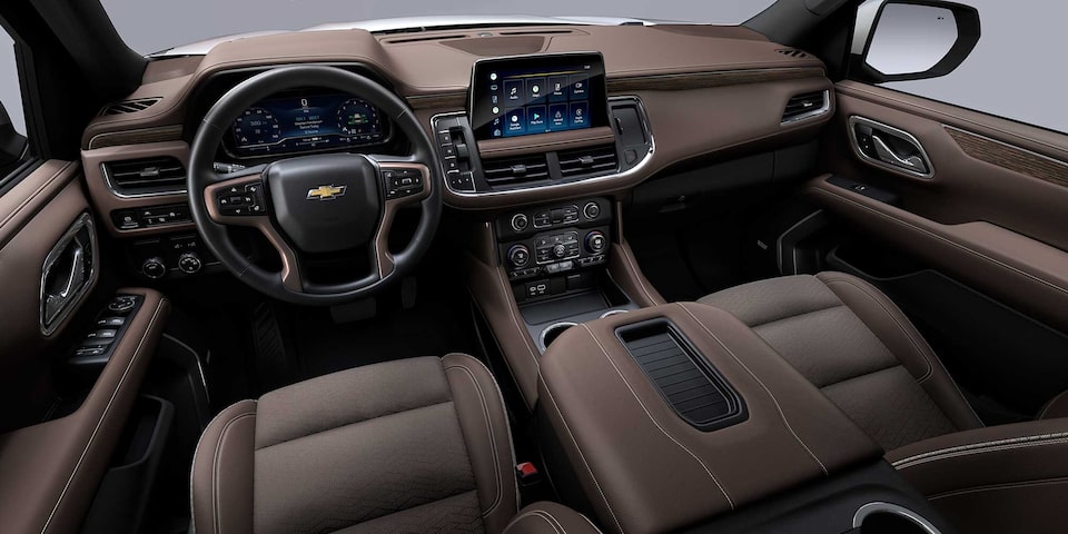 Chevrolet Tahoe 2024 con interior en color piel mocha