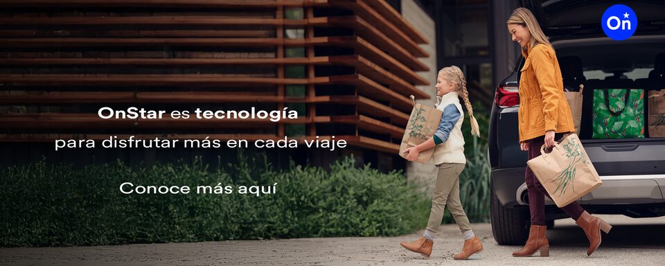 Disfruta las innovaciones de OnStar: desde infoentretenimiento hasta conectividad con tu celular.